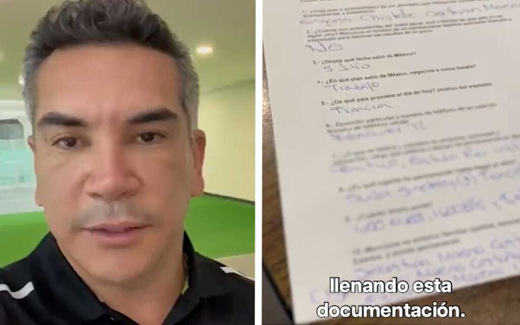 Denuncia 'Alito' Moreno haber sido retenido en el AICM por 'alerta migratoria'