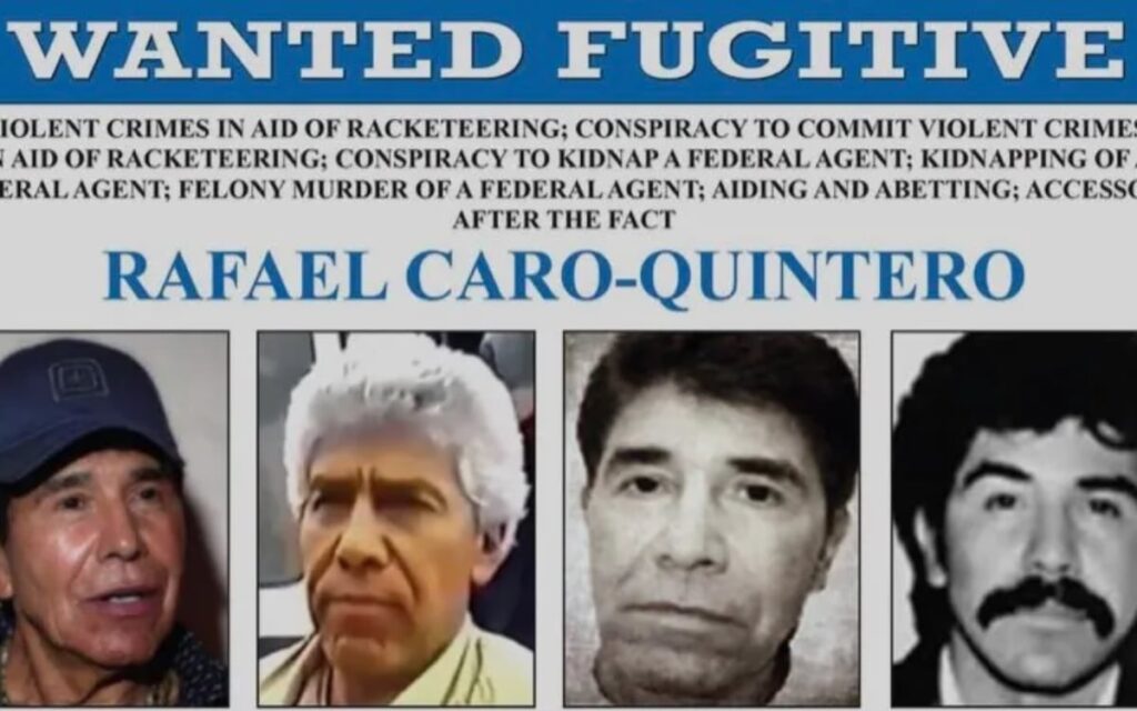 Detienen a Rafael Caro Quintero