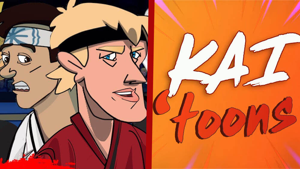 Dibujos animados de 'Cobra Kai' lanzados por cuenta de fan en YouTube