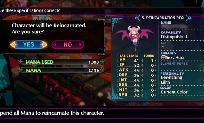 Disgaea 6: Super Guía de Reencarnación