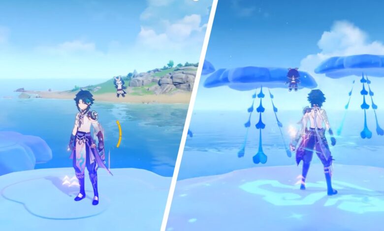 Dónde encontrar todas las medusas flotantes en Genshin Impact