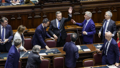 Draghi ofrece su renuncia por segunda vez