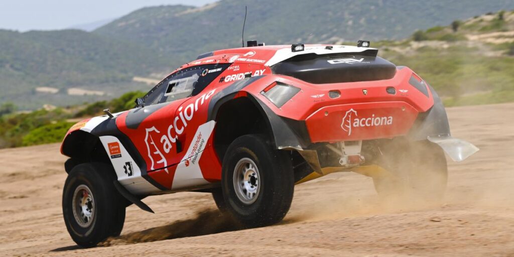 El Acciona Sainz XE, segundo en la clasificación para el Island X Prix-1