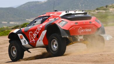 El Acciona Sainz XE, segundo en la clasificación para el Island X Prix-1