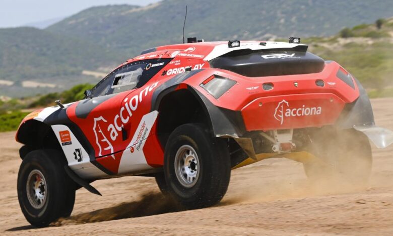 El Acciona Sainz XE, segundo en la clasificación para el Island X Prix-1