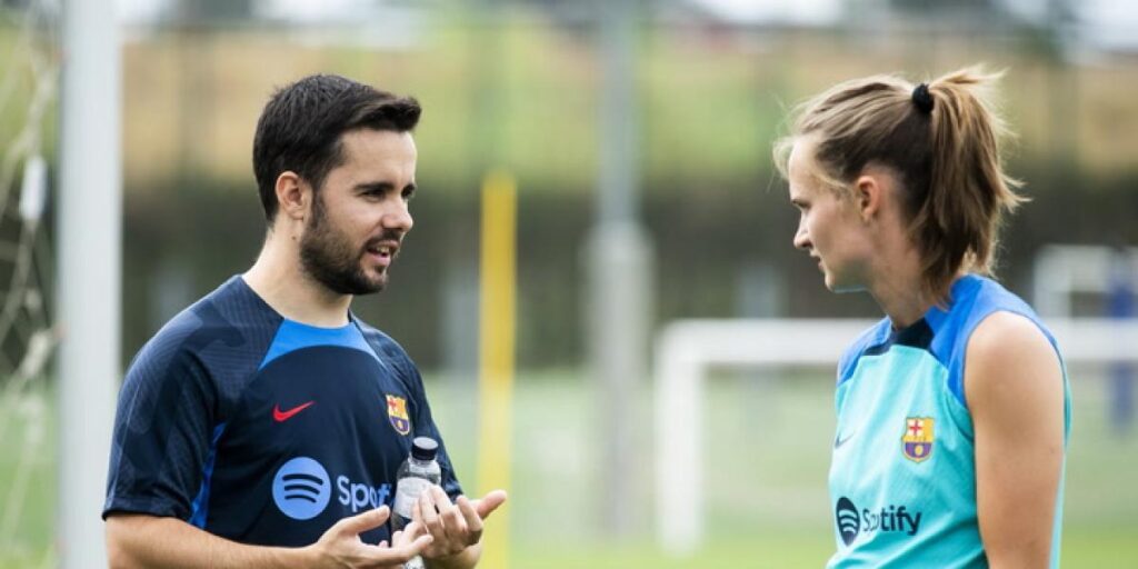 El Barça vuelve a pisar el césped con la novedad de Graham, Engen y Pereira