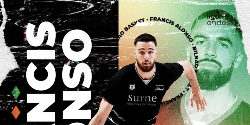 El Bilbao Basket incorpora a Francis Alonso, procedente del Unicaja