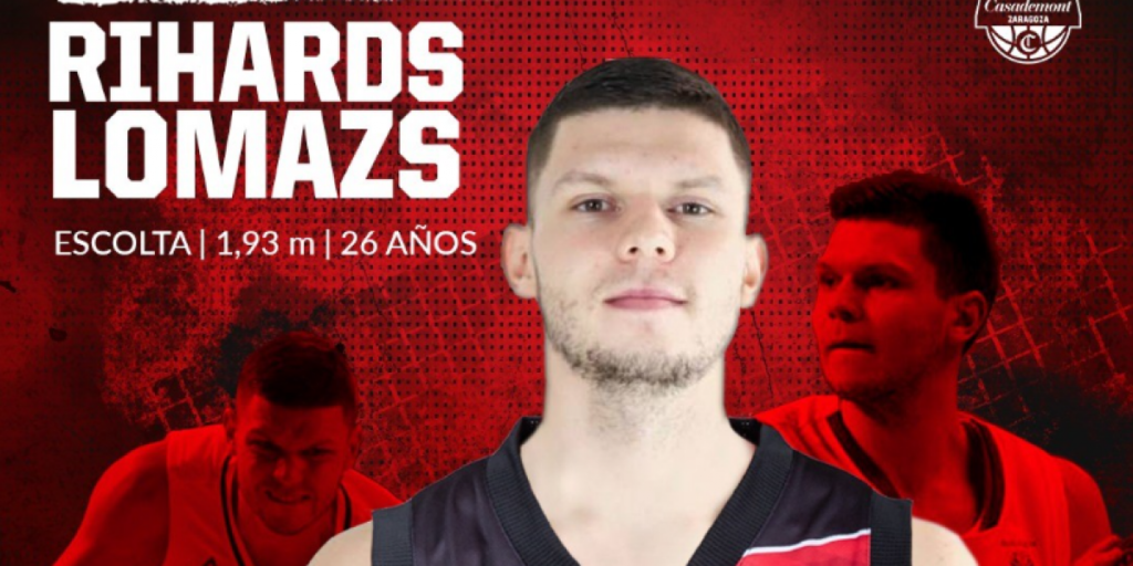 El Casademont Zaragoza ficha al escolta Rihards Lomazs