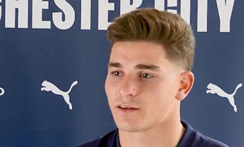 El City anuncia el fichaje de Julián Álvarez