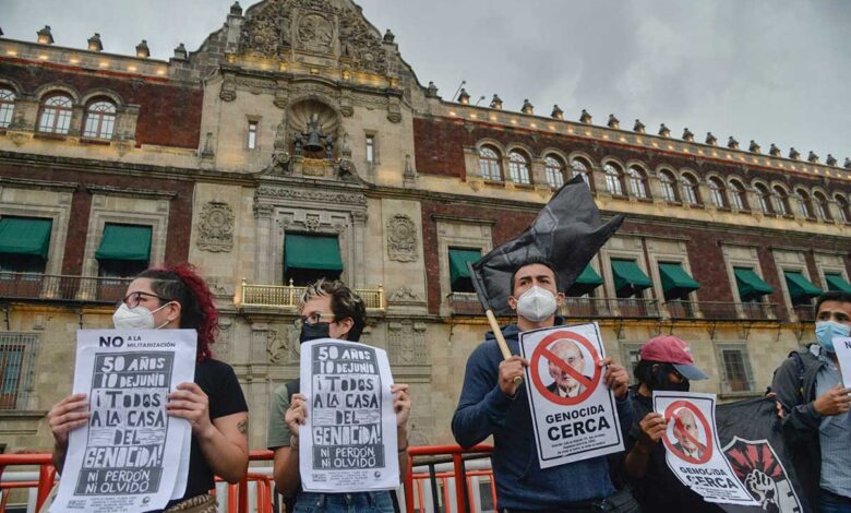 El Comité 68 reclama la extinción de dominio de los 'cuantiosos bienes' de Luis Echeverría