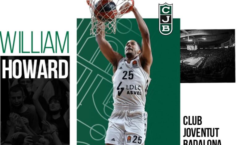 El Joventut anuncia el fichaje de William Howard