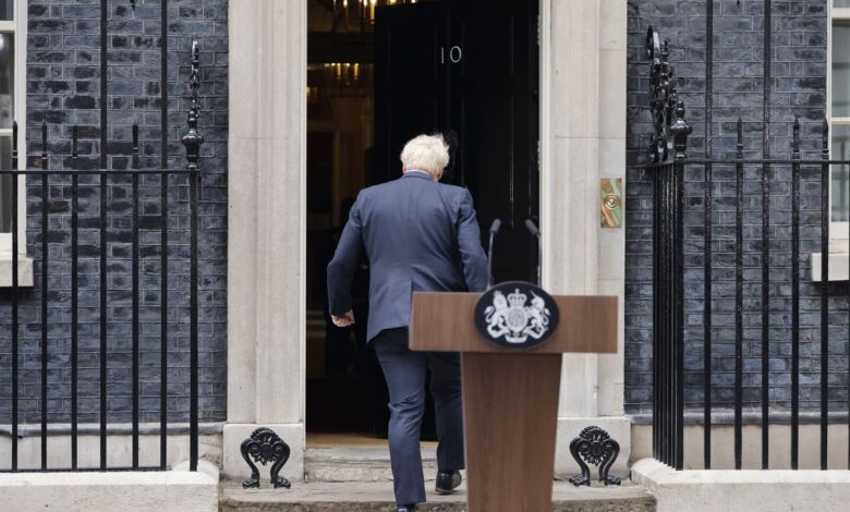 El Partido Conservador explora cómo acelerar la salida de Boris Johnson de Downing Street