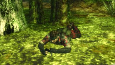 El adorable fan art de MGS Snake Eater se burla del sistema de camuflaje