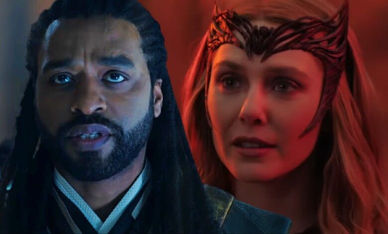 El arte conceptual de Doctor Strange 2 muestra la escena eliminada de Scarlet Witch Vs Mordo