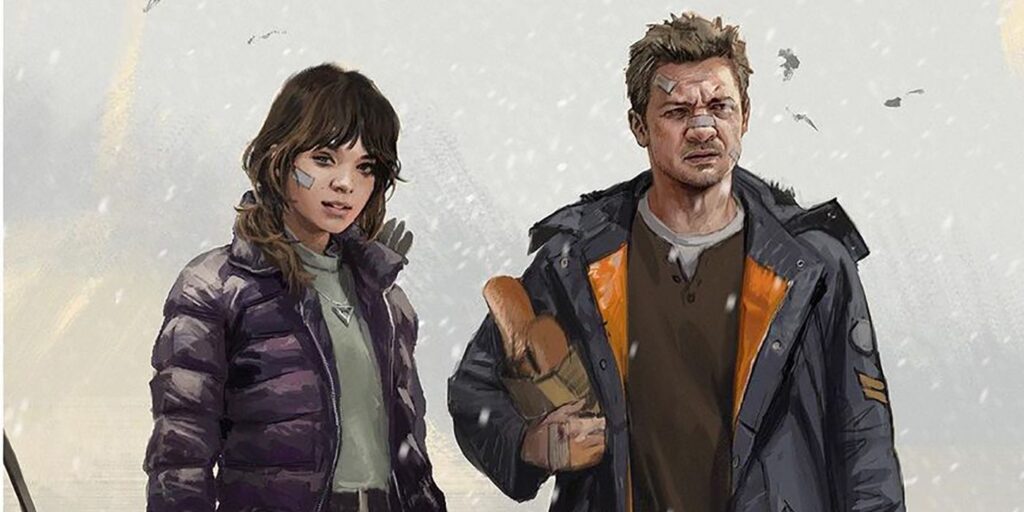 El arte conceptual temprano de Hawkeye tiene una suerte diferente: el perro de la pizza