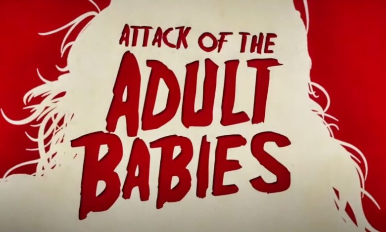 El ataque de los bebés adultos es un horror asqueroso de Emmerdale's Paddy