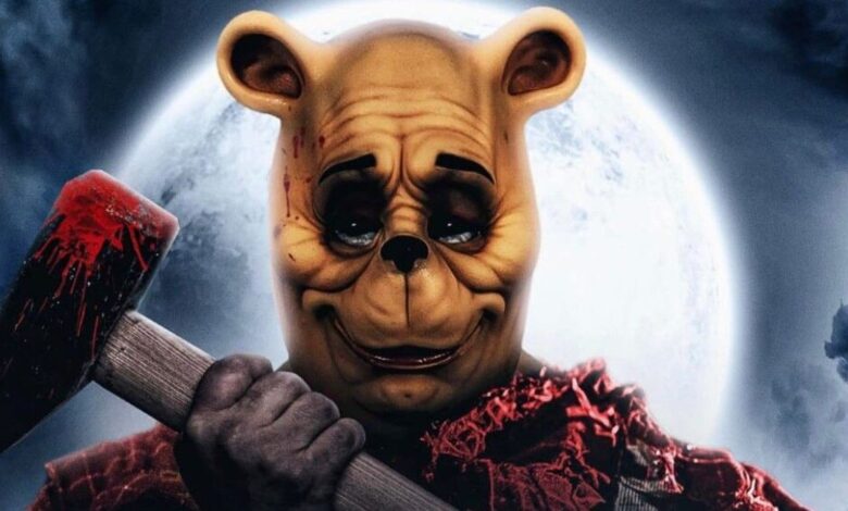 El aterrador póster de la película de terror de Winnie the Pooh te dará pesadillas