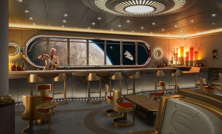 El cóctel Star Wars de Disney de $ 5000 le ofrece mucho por su dinero