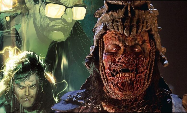 El crossover de terror empapado de sangre de Evil Dead acaba de resucitar a Evil Ash
