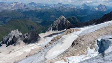 El derrumbe mortal de un glaciar en Italia muestra el alcance del nuevo calor de Europa