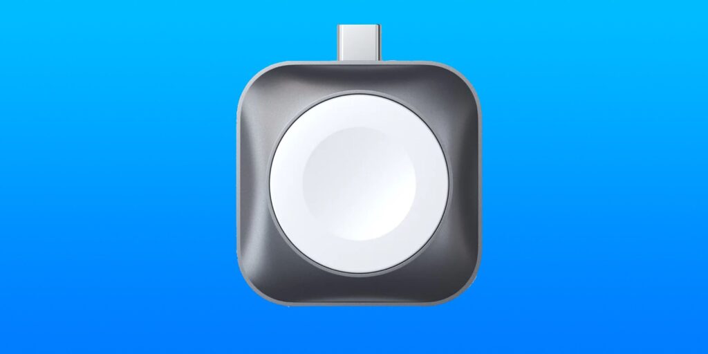 El disco de carga para Apple Watch de $39 mantiene su reloj cargado mientras viaja