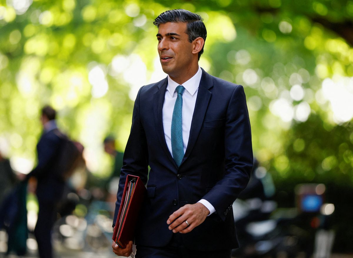 El exministro de Economía Rishi Sunak lanza su candidatura a liderar el Partido Conservador británico