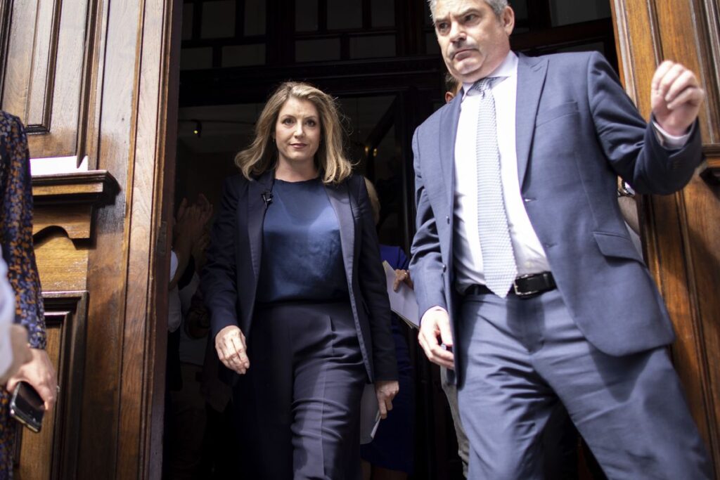 El irresistible ascenso de Penny Mordaunt en las primarias del Partido Conservador de Reino Unido
