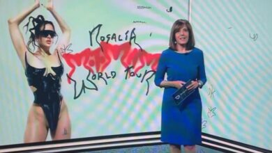 El lapsus de Ana Blanco en el Telediario de TVE con el que 'rebautiza' la gira de Rosalía