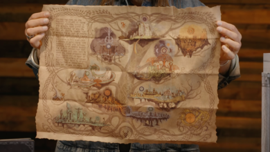 El mapa de la edición de coleccionista de GoW Ragnarök oculta los detalles de la tradición