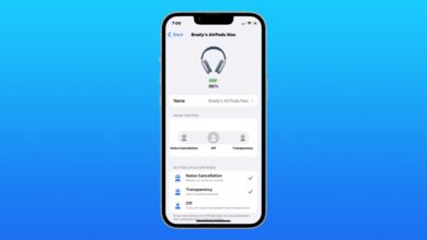 El menú de configuración de AirPods más limpio de iOS 16 se ve muy bien y funciona aún mejor