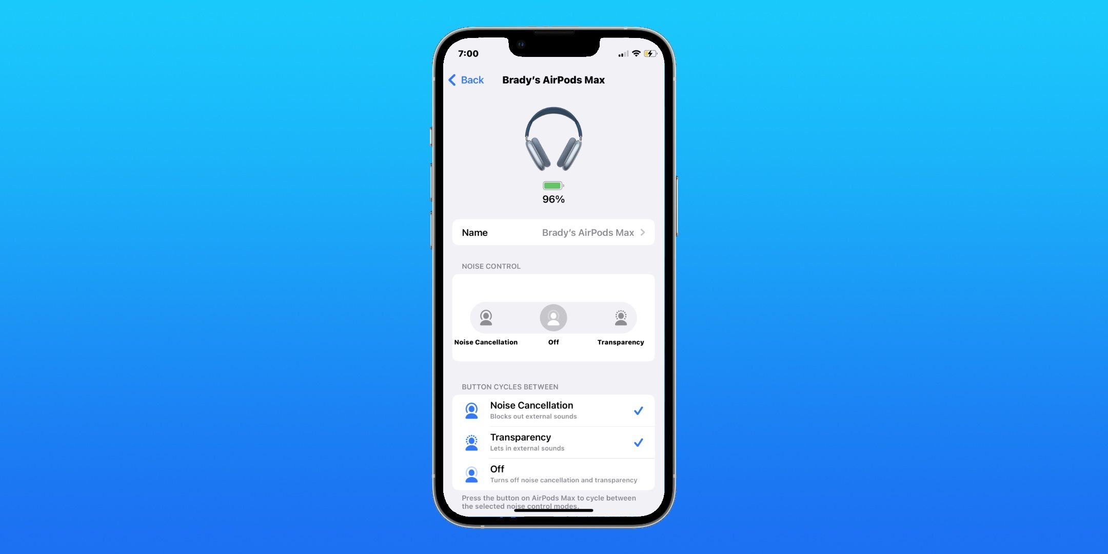 El menú de configuración de AirPods más limpio de iOS 16 se ve muy bien y funciona aún mejor
