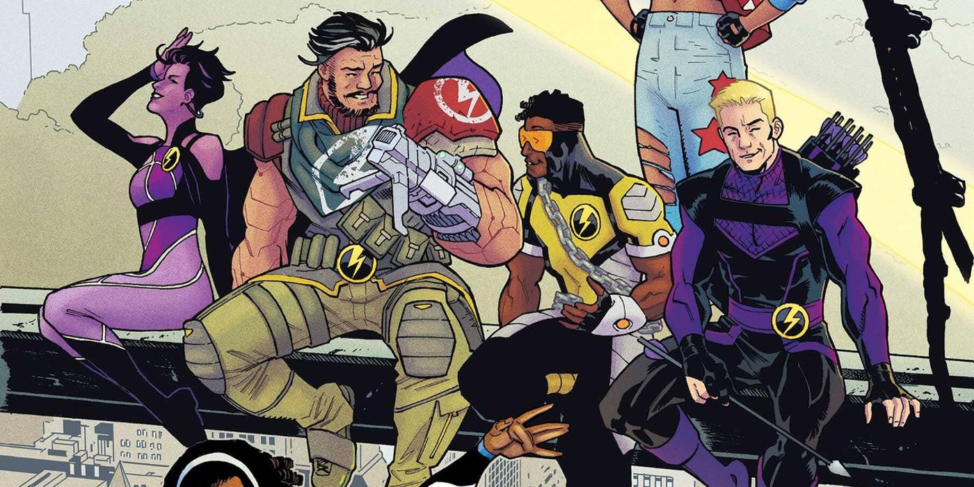 El nuevo equipo de Thunderbolts de Marvel se muestra en acción por primera vez