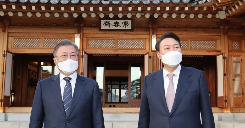 El nuevo presidente de Corea del Sur pide una investigación criminal del gobierno anterior