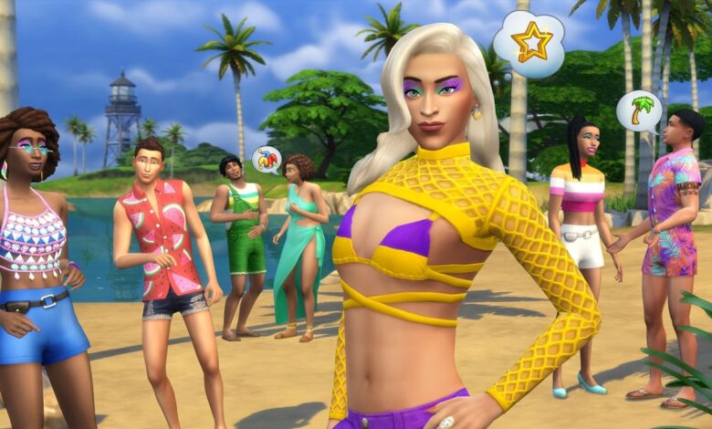 El parche de Los Sims 4 reparará a los Sims accidentalmente famosos