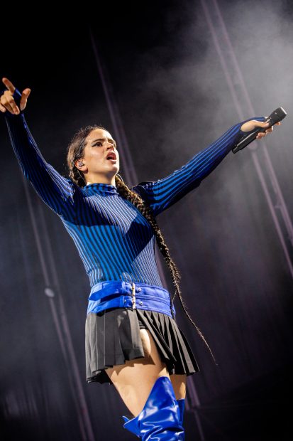 Rosalía en un concierto / Gtres