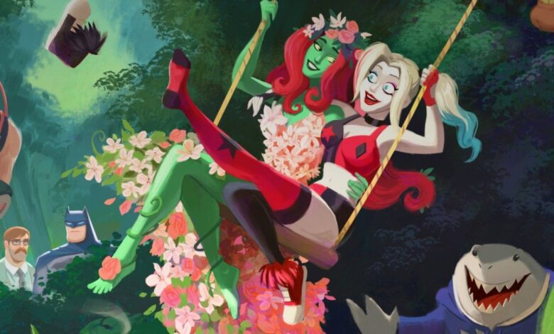 El póster de la temporada 3 de Harley Quinn revela el regreso de Batman y Poison Ivy