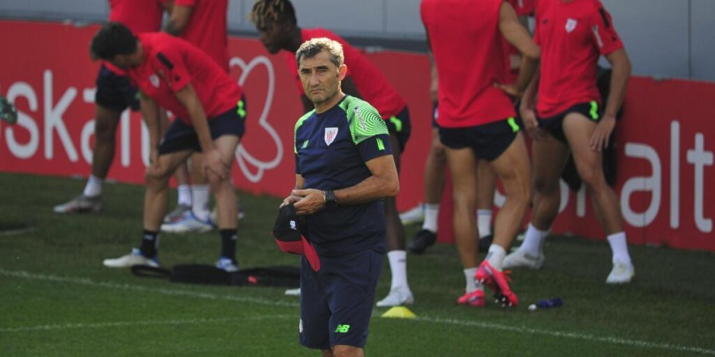 El primer once de Valverde en su nueva etapa en el Athletic