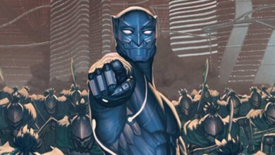 El rediseño futurista de Black Panther muestra cómo se vería como un villano