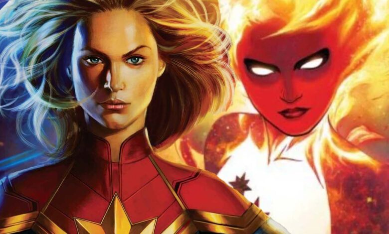 El reemplazo del Capitán Marvel acaba de robar su mejor aspecto