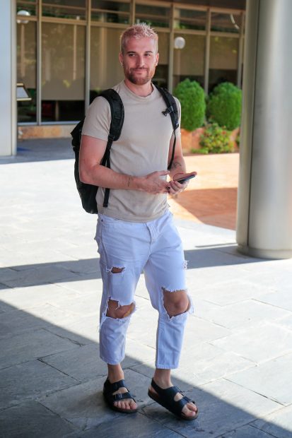 Marc Florensa hablando con los medios / Gtres