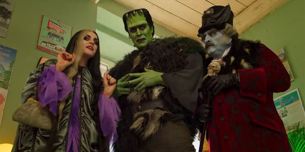 El tráiler de The Munsters de Rob Zombie revela la historia de amor de Herman y Lily