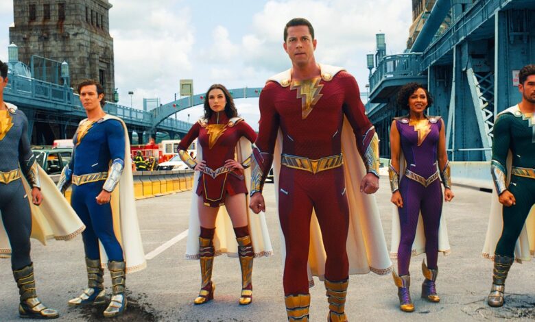 El tráiler épico de Shazam 2 revela la Liga de la Justicia y un dragón