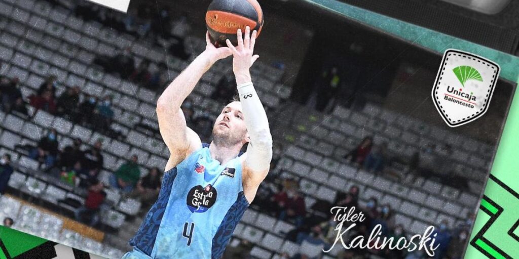 El triplista Tyler Kalinoski, quinto fichaje del Unicaja