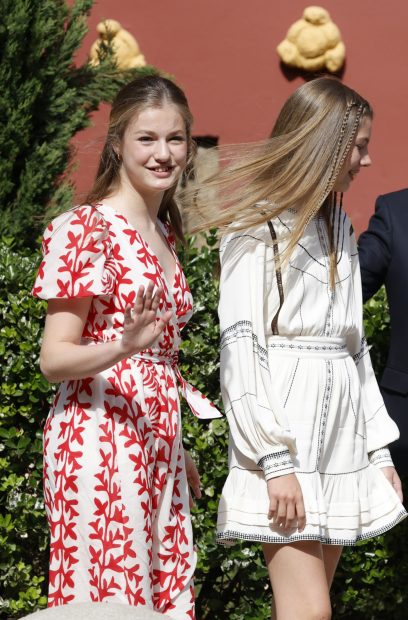 La princesa Leonor y la infanta Sofía en Girona / Gtres