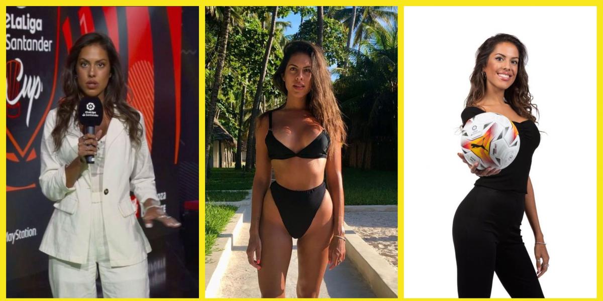 Ella es Alba Oliveros, la nueva voz de LaLiga en Movistar+