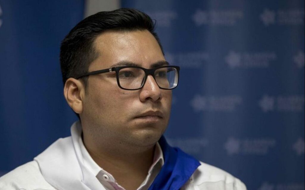 En Nicaragua condenan a 10 años de prisión al líder opositor Yubrank Suazo