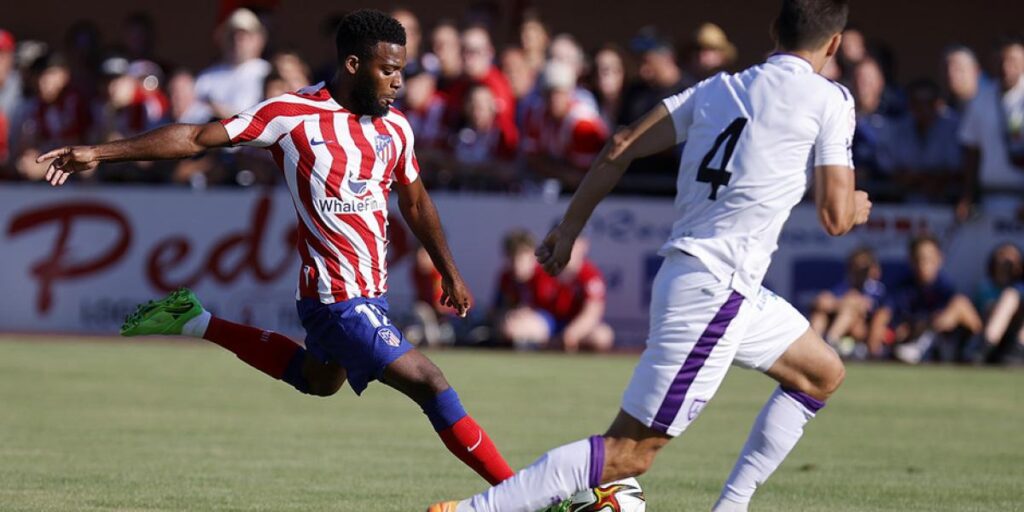 En el Atlético, golazos como el de Lemar no son fruto de la improvisación