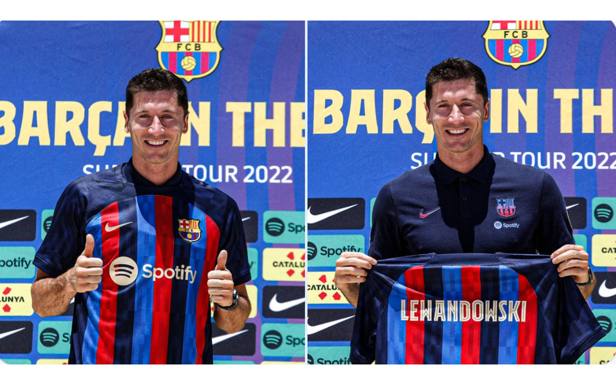 “En el futbol hay que tener ganas de ganar y estoy en el mejor sitio para ello”: Lewandowski | Video