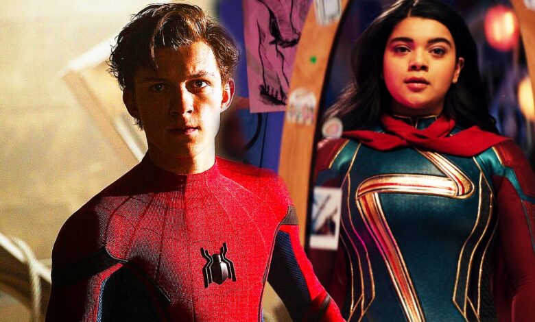 En todos los sentidos, la MCU quiere que la Sra. Marvel sea Spider-Man