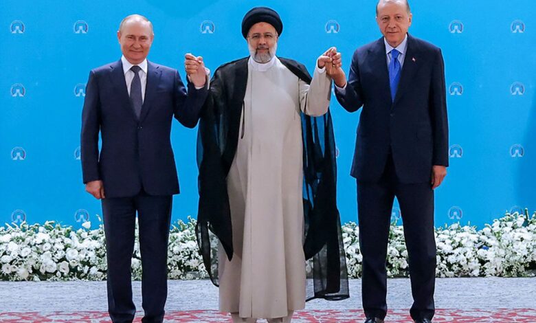 Erdogan, Putin y Raisi acuerdan “liquidar definitivamente a los terroristas” en Siria